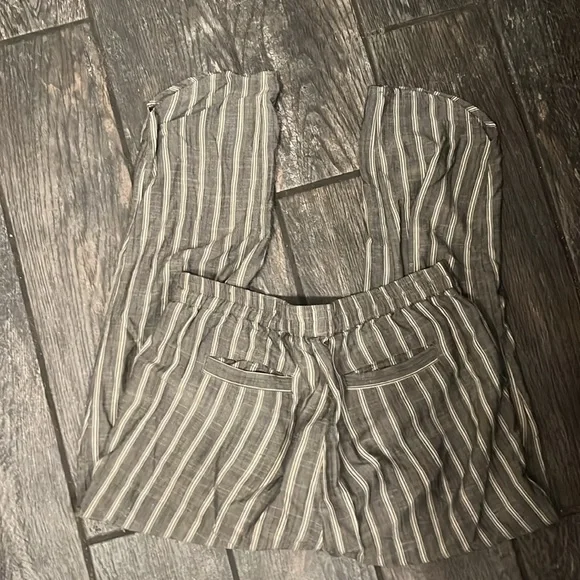 Allison Pant in Navyand White Stripe - Picture 3 of 4